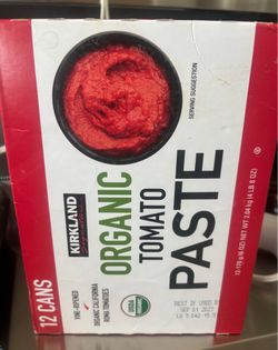 Organic tomato paste