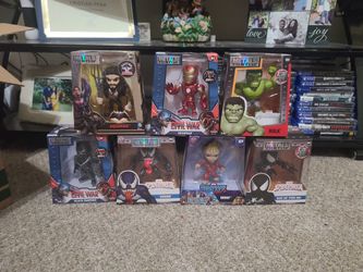 Metals Die Cast DC Marvel Iron Man Hulk Spider Man Groot Black Panther Aquaman