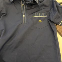 Vintage MCDonalds Uniform Shirt 