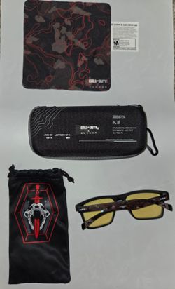 Gunnar X Call of Duty Gaming Glasses  Alpha Edition Onyx Infrared