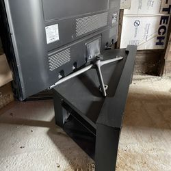 Free Corner TV Stand With Glass Shelves