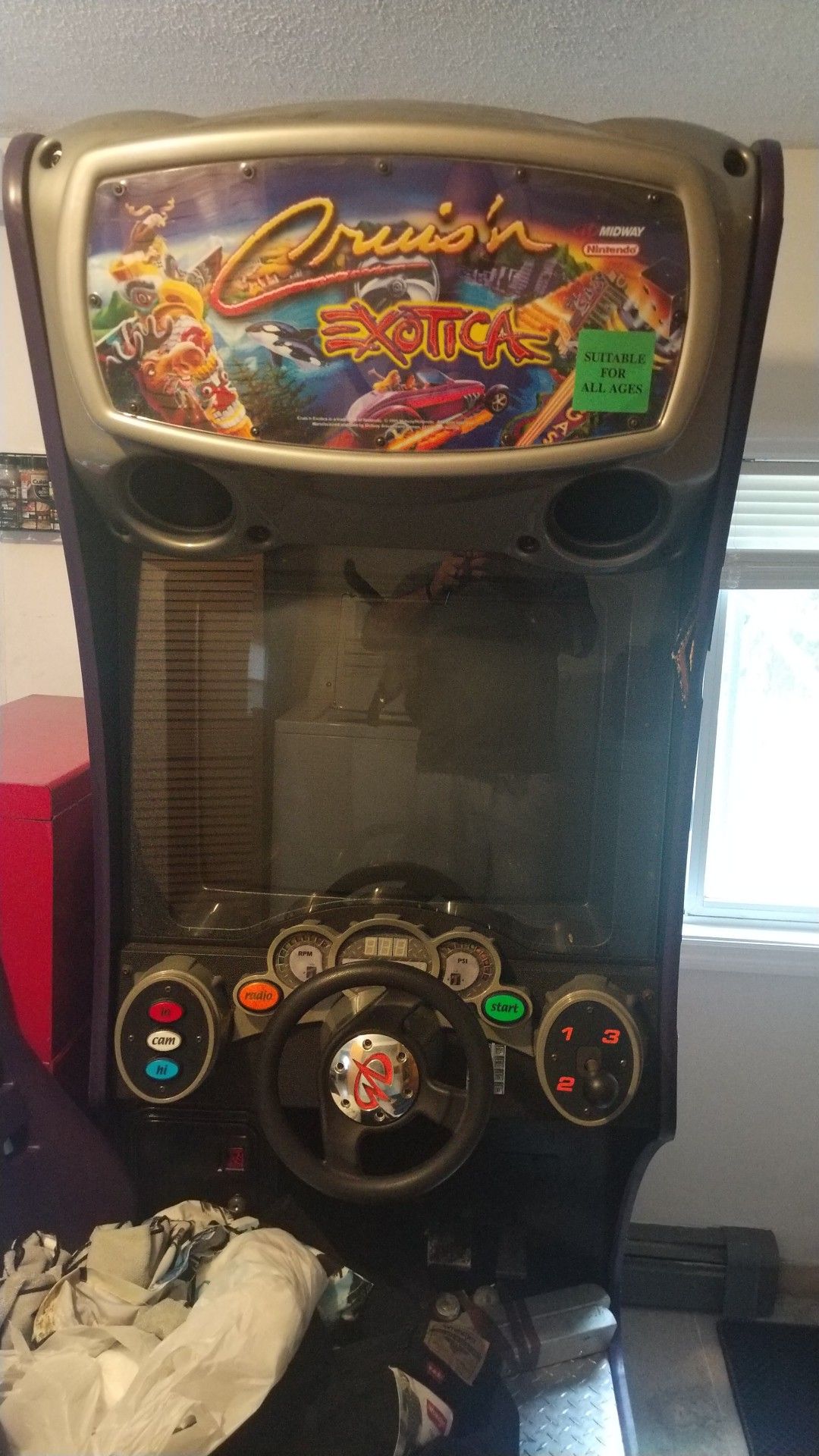 Cruisin Exotica original arcade with driver seat