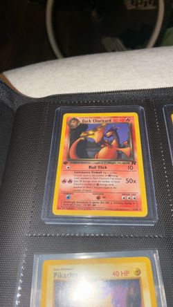 First edition, dark Charizard