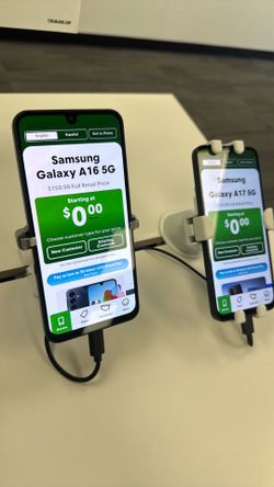 Free Galaxy Samsung a16 & a 17