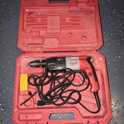 Milwaukee Corded Drill with Case