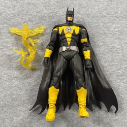 McFarlane Dc Multiverse Yellow Lantern Batman 7” Action Figure Used