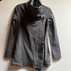 Lululemon Athletica Savanna Wrap cowl neck jacket Womens  Sz 4