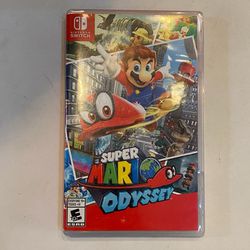 Super Mario Odyssey Nintendo Switch Game 