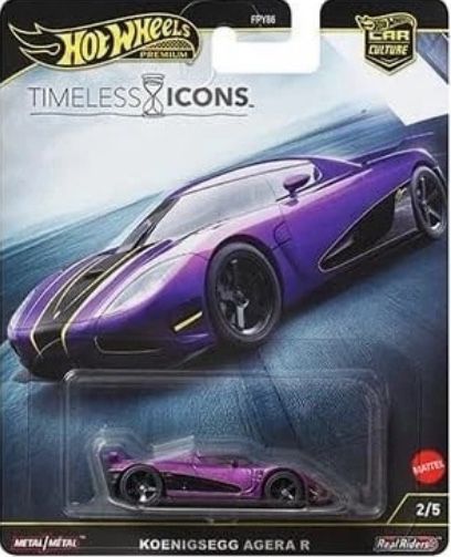 Hot Wheels Timeless Icons Koenigsegg Agera 