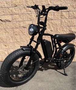 ⚡️52V (2000W Peak Motor)1500W Electric Scrambler Ebike, 40mph 🚀, 20ah, 25-60 Mile Range