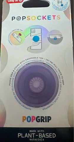 Pop Sockets made with plant - based materials