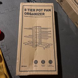 8 Tier Pot Pan Organizer 