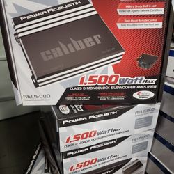 POWER ACOUSTIC 1500 WATT BASS AMPLIFIER