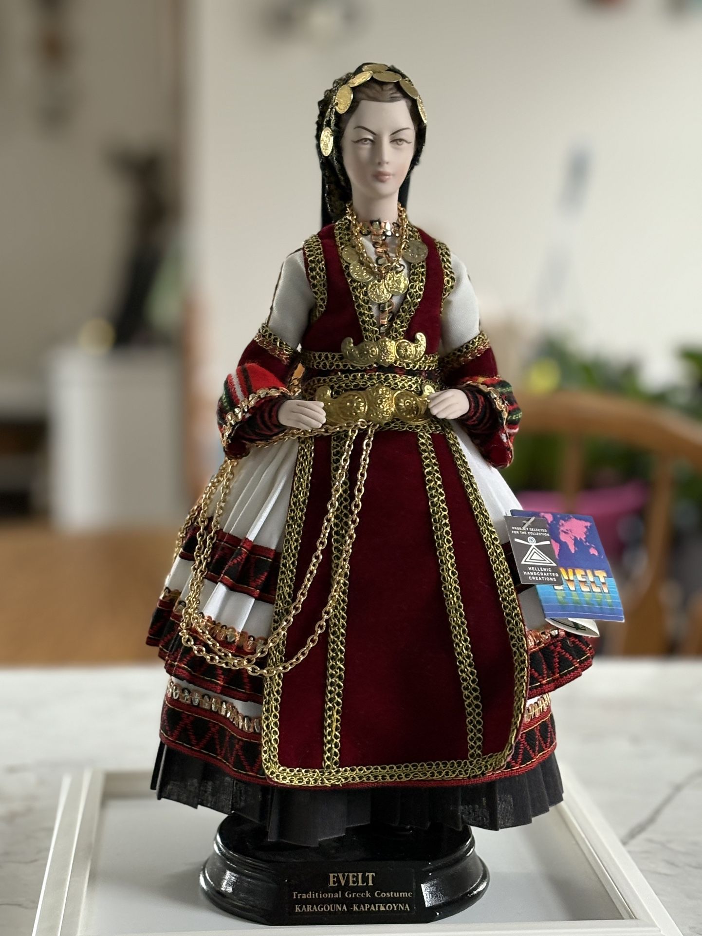 Greek Porcelain Doll