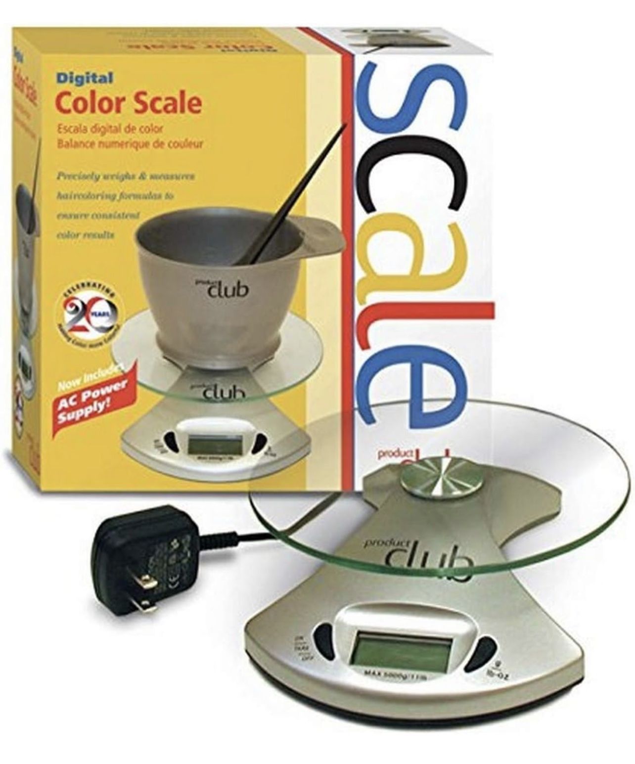 Color Scale Digital AC Powered