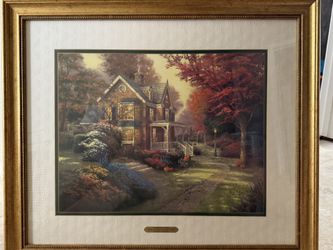 Thomas Kinkade Victorian Autumn