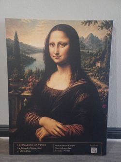 🏛️ Mona Lisa Canvas Wall Art – 30x40 – Ready to Hang