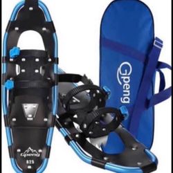 Brandnew 21"(70-150 lbs)Snowshoes for Men Women Youth Kids, Lightweight Aluminum Alloy All Terrain