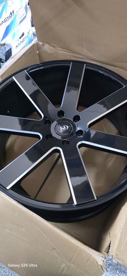 24" new wheels & tires