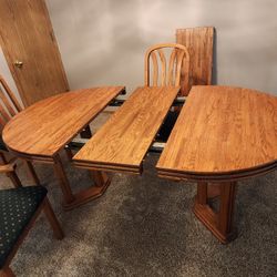 Extendable Wood Dining Table