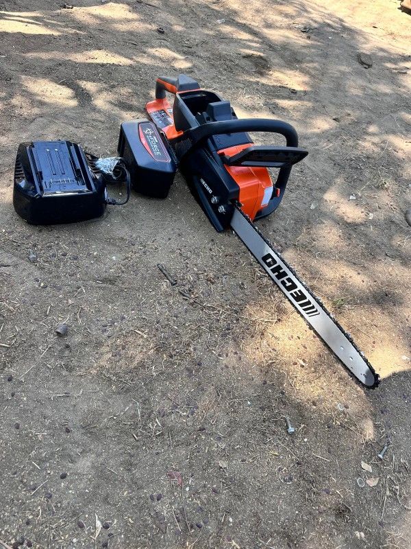 ECHO
56V 18 in. Cordless Electric Battery Brushless Rear Handle Chainsaw Kit with 5.0Ah Battery and Charger