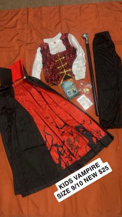 Vampire boy costume