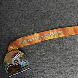 Drumstick Dash 2023 10k Race Medal 