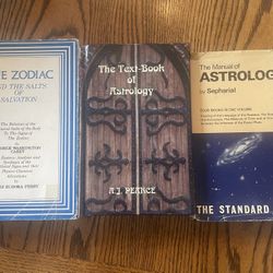 3 Classic Astrology Books