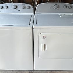 Electric, Whirlpool Washer And Dryer