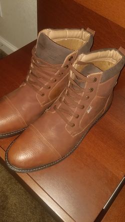 G.H. Bass and Co. High Top Brown Boots s12