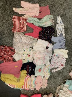 Girl’s Baby Clothes (0-3 MONTHS)