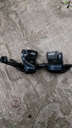 Shimano Deore LX SL-M570 Shift Lever R/L 3x9s Rapidfire Gray