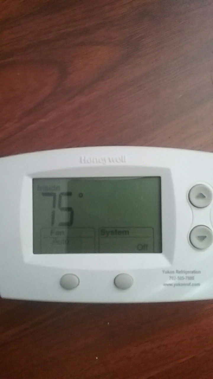 Honeywell 6000 non-programmable thermostat