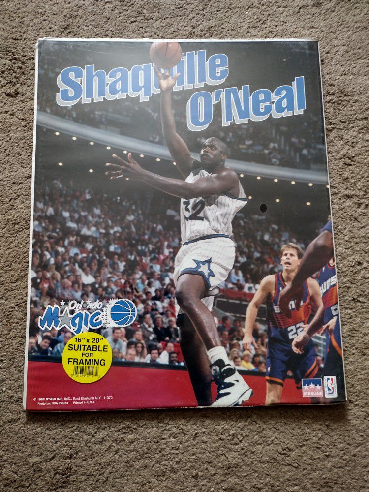 1993 Starline Shaquille O'Neal Poster