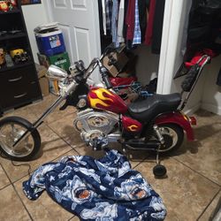Harley-Davidson Style" 12V Kids Chopper 
