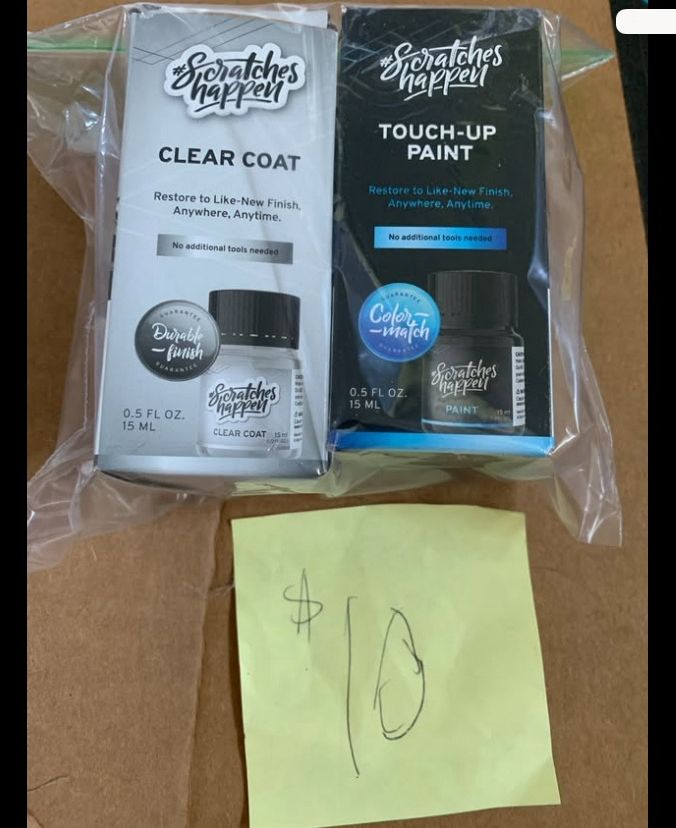 Car Touch Up Paint -Mineral Beige and Clear Coat Protection