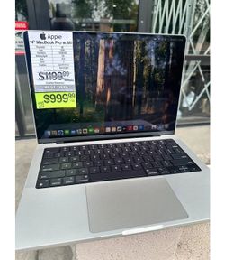 MEMORIAL DAY SALES!!! 14" MACBOOK PRO RETINA M1 PRO 8-CORE CPU, 14-CORE GPU, 32GB RAM, 512GB SSD 2021