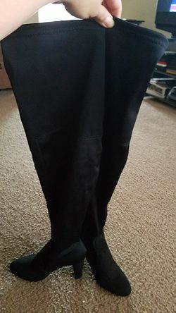 Thigh high boots charles david