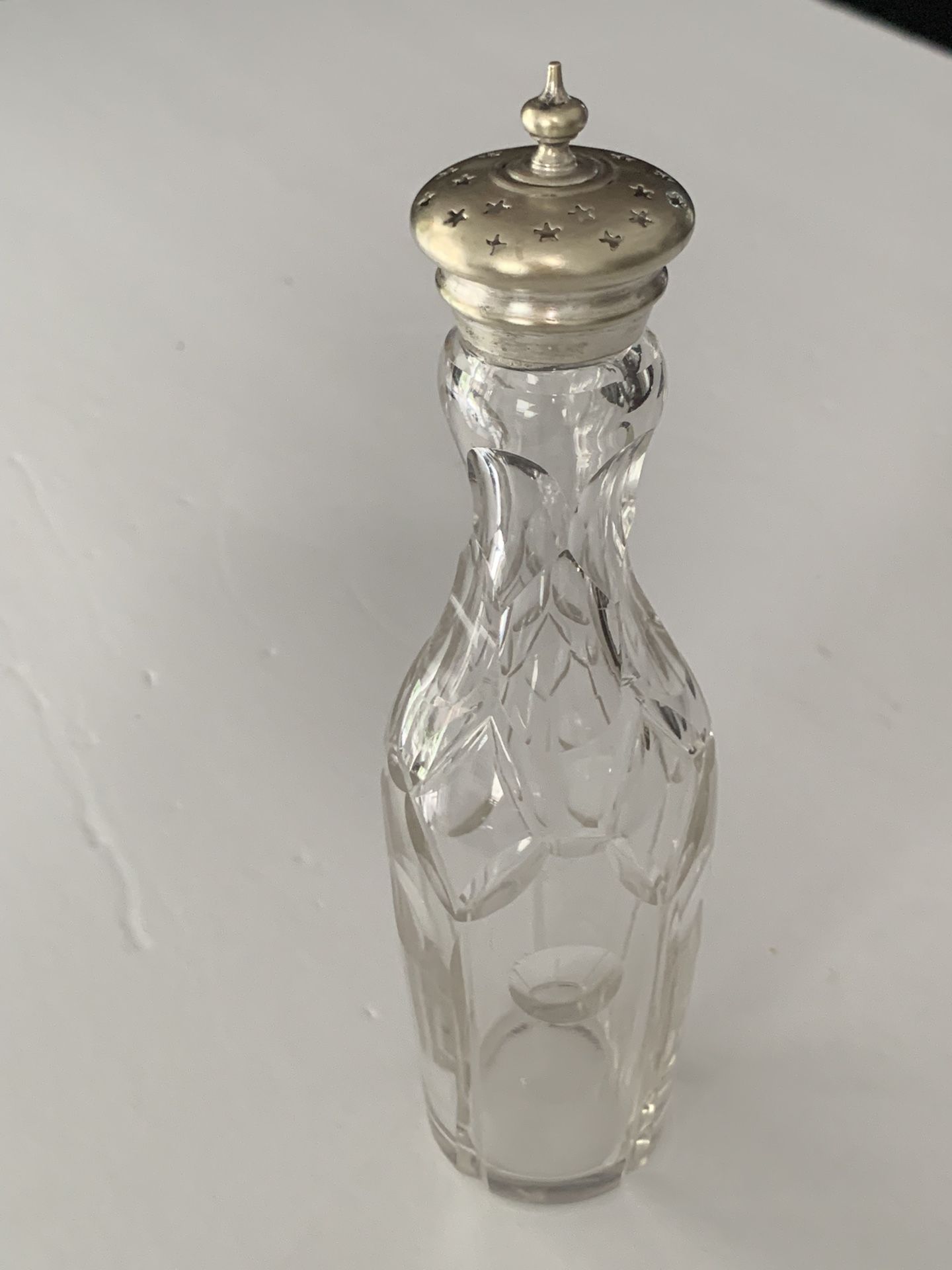 Gorgeous Bottle For Sugar Or Salt. Antique Original.