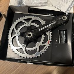 NIB Campagnolo Centaur CT 10-speed carbon fiber crankset For Road Bikes