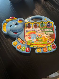 VTech touch and teach elephant