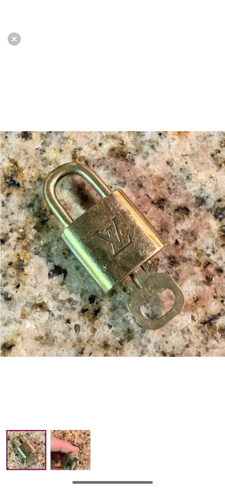 Louis Vuitton Lock and Key #310