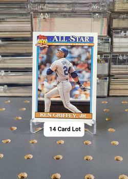 (14) 1991 Topps HOF Ken Griffey Jr Cards 
