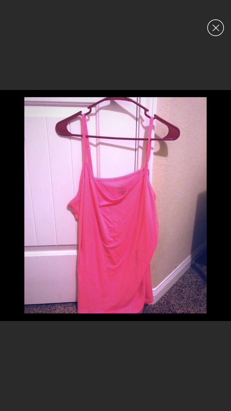 Size 3 Torrid Pink Cami