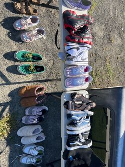 Nike and misc shoes