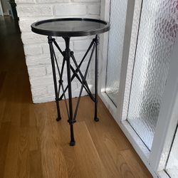 Pottery barn Metal Side Table