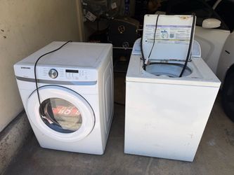Washer and dryer