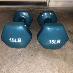Brand New 15lbs Dumbbell Set