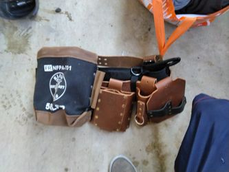 Klein Tool Belt And Spud Slever Bar Holder Bilfy Bag All Klein 
