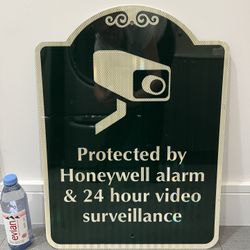 Security Camera Sign